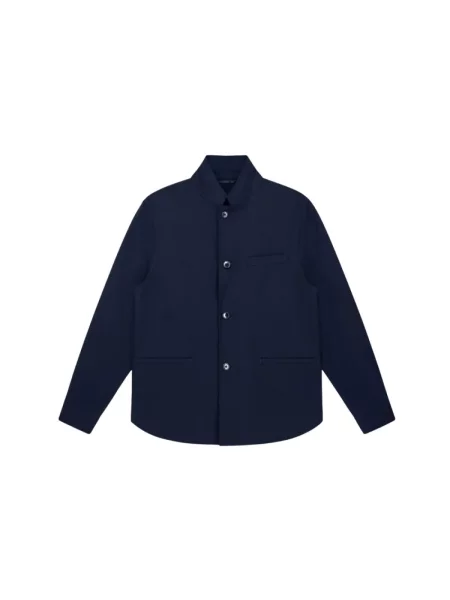 Koszula Armani Exchange niebieska