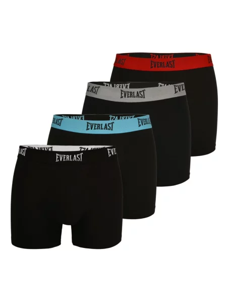 Everlast Boxeri Everlast Pack Herren Boxershorts aus Baumwolle Unterhosen für Männer' negru