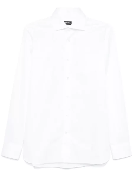 Риза Zegna бяло