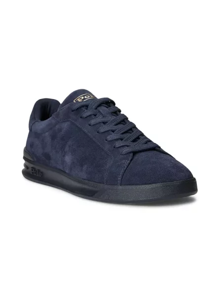 Sneakersy Polo Ralph Lauren zamszowe niebieskie