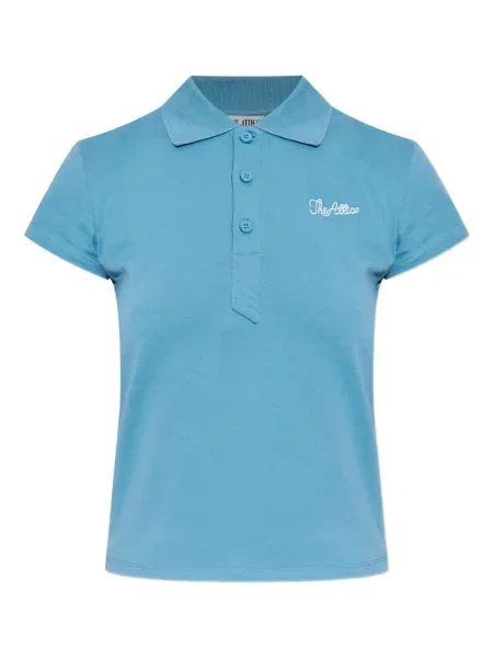 Polo The Attico cu broderie albastru