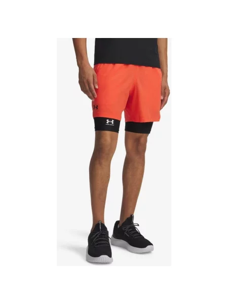 Spodenki Under Armour Vanish Woven łososiowe S pomarańczowe