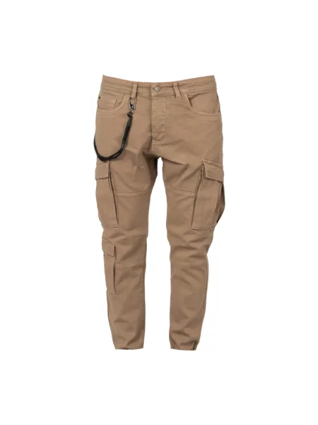 Spodnie cargo Xagon Man beżowe