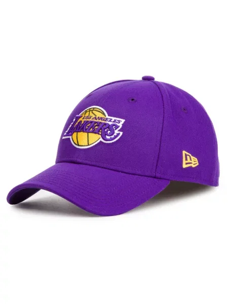 Czapka z daszkiem New Era z logo fioletowa