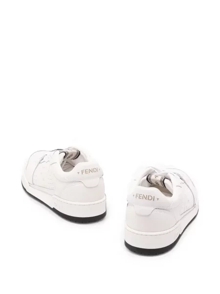 Bőr sneaker Fendi autogrammal fehér