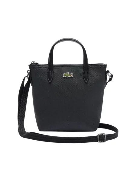 Shopperka Lacoste czarna
