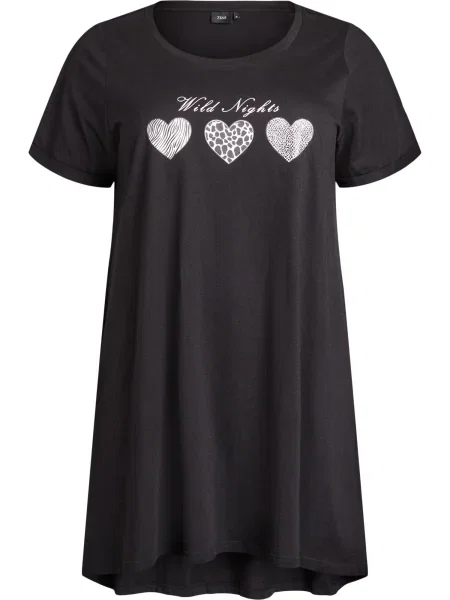 Zizzi Obleka Mally' črna