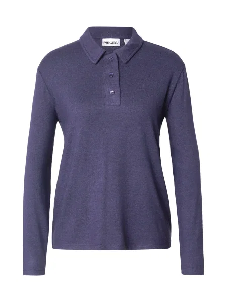 PIECES Tricou PCRITT marin albastru