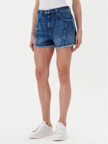 TWINSET Pantaloni scurți de blugi albastru