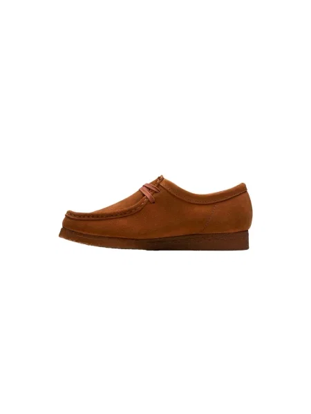 Półbuty Clarks zamszowe brązowe
