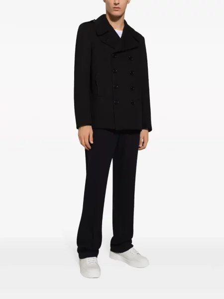Dvouřadé sako Dolce & Gabbana černé