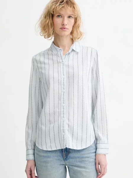 Levi's cămașă din amestec de in NEW CLASSIC FIT BW albastru