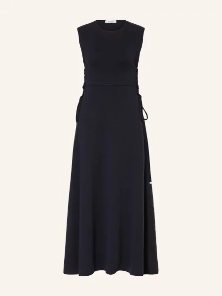 Max Mara Sukienka Z Dzianiny Delfi blau granatowa