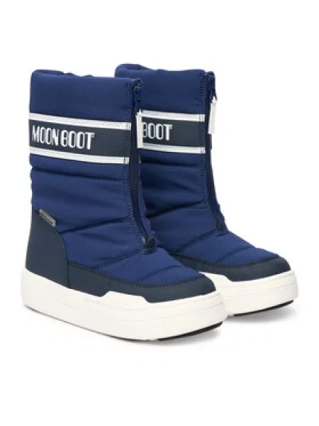 Moon Boot Sniego batai Jr Park Zip High Wp D Tamsiai mėlyna