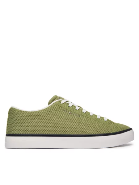 Tommy Hilfiger Πάνινα παπούτσια Harlem Core Ii Seasonal Textile πράσινο