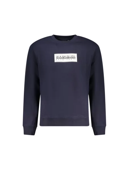 Bluza Napapijri B-Box Logo C blu marine niebieska