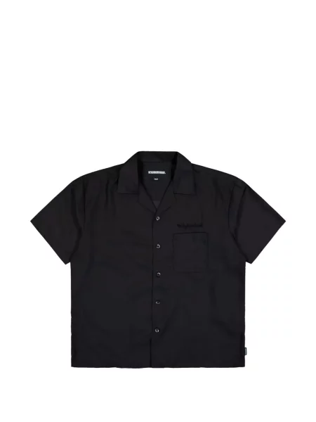 Cămașă Neighborhood cu broderie negru