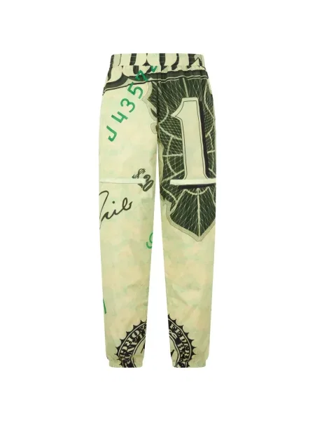 Pantaloni Moschino cu imagine alergare