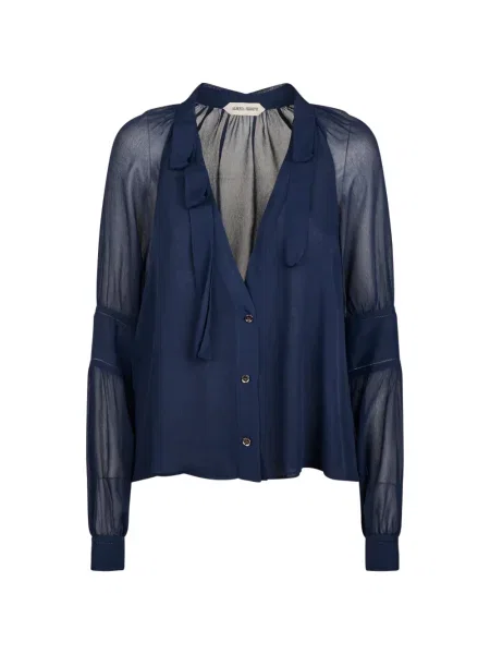 Top Alberta Ferretti albastru