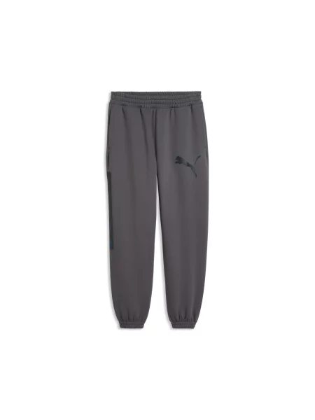 Spodnie dresowe PUMA Sport Relaxed Street Graphic Fleece PUMA szare