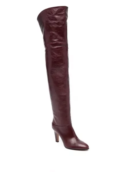 Botine Chloé roșu