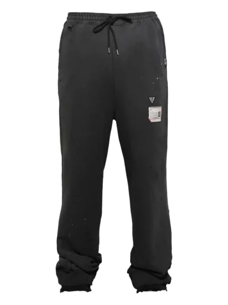 Pantaloni Maison Mihara Yasuhiro zdrențuiți negru