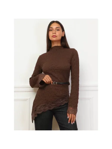 Top La Modeuse maro