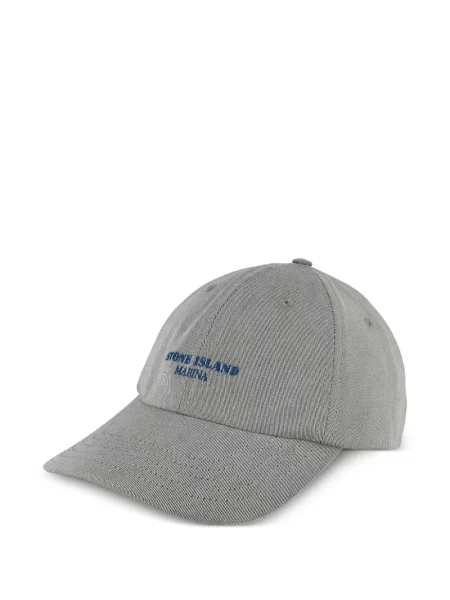 Kšiltovka Stone Island s kamínky šedá