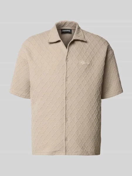 Koszula casualowa o kroju modern fit z wyhaftowanym logo model Jovren' Pegador