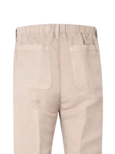 Pantaloni 120% Lino plisate