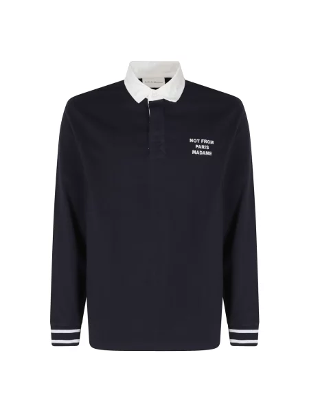Koszulka polo Drole De Monsieur niebieska