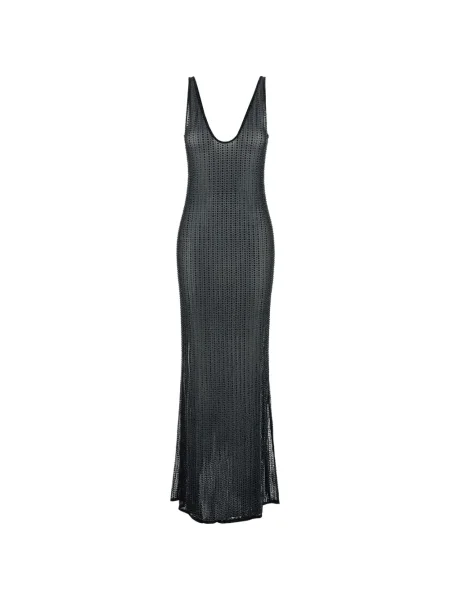 Rochie maxi Venuja de costum negru
