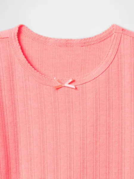 Тениска Gap розово