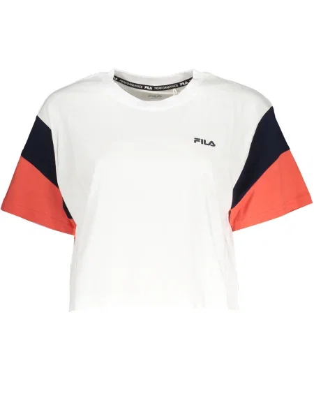Къс тениска Fila бяло