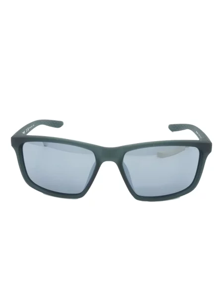 Ochelari de soare Nike cu cordon din jerseu cu imprimeu abstract gri