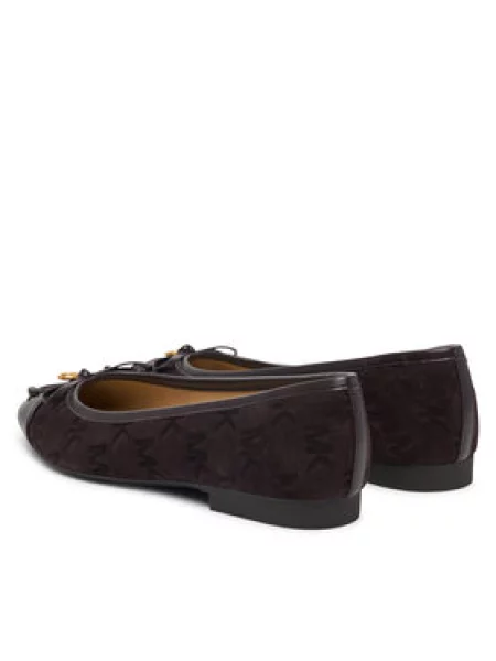 MICHAEL Michael Kors Balerinke Piper Flex Temno rjava