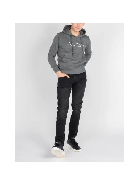 Bluza z kapturem Invicta z kapturem szara