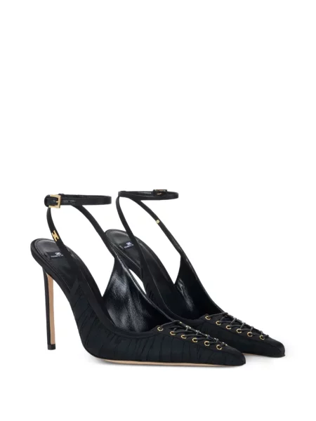 Sandale Elisabetta Franchi din piele negru