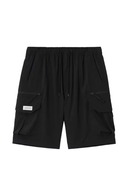 Șnur de strângere pantaloni scurți cargo Fingercroxx negru