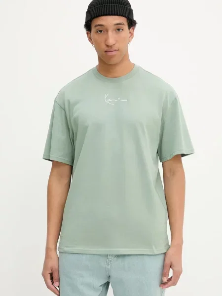 T-shirt Karl Kani Small Signature Essential Tee Green S zielona