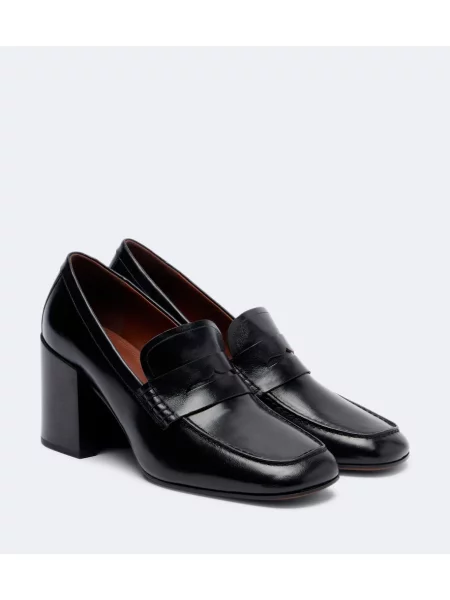 Pantofi loafer Dries Van Noten din piele negru
