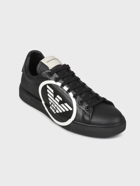 Кеды Emporio Armani черные