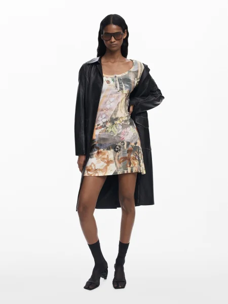 Desigual Ruha lazac / fekete fehér