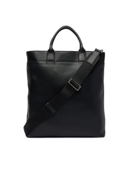 Calvin Klein Ročna torba Raised Tote črna