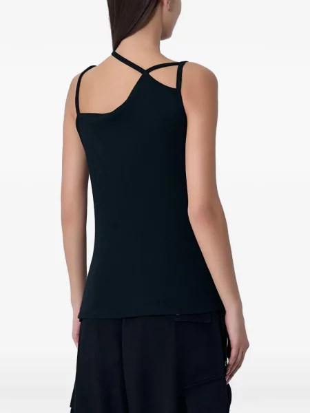 Top Limi Feu asymetryczny czarny