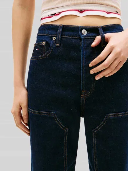 Tommy Jeans jeansy granatowe