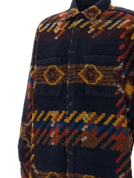 Fleecová bunda Portuguese Flannel modrá