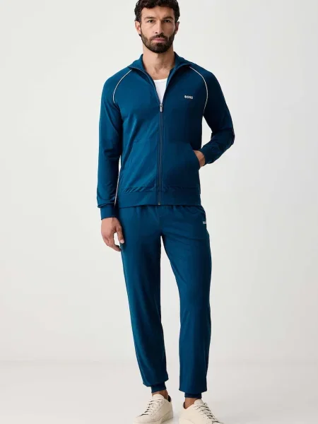 BOSS Hanorac Mix&Match albastru