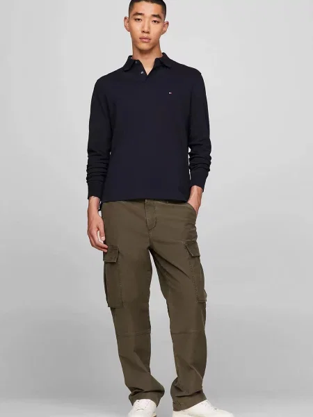Лонгслів Tommy Hilfiger синій