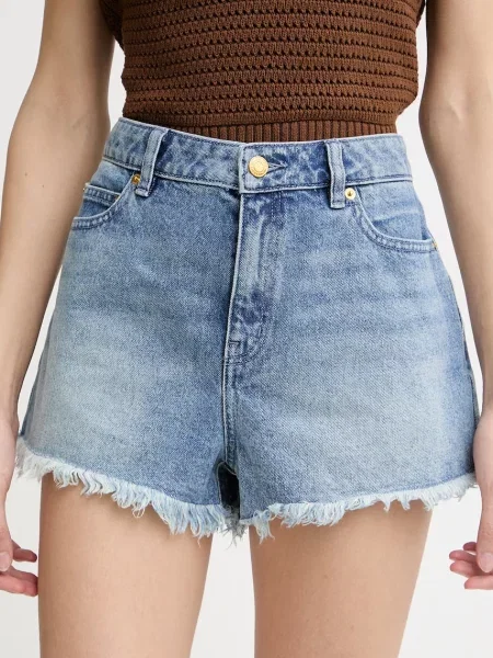 MICHAEL Michael Kors pantaloni scurți pentru femei din denim albastru
